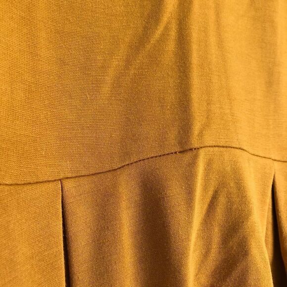 Mustard Yellow sleeveless dress size M - Picture 5 of 6